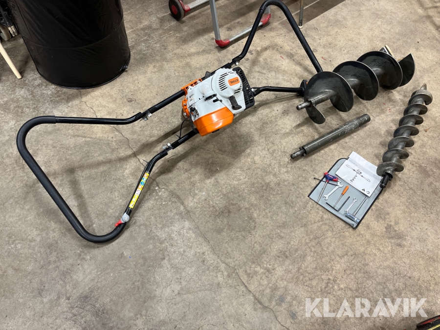 Jordborr Stihl BT 360, Halmstad, Klaravik auktioner