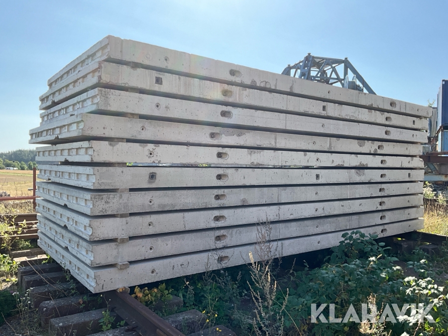 Väggelement 6,5x2,5m 10st