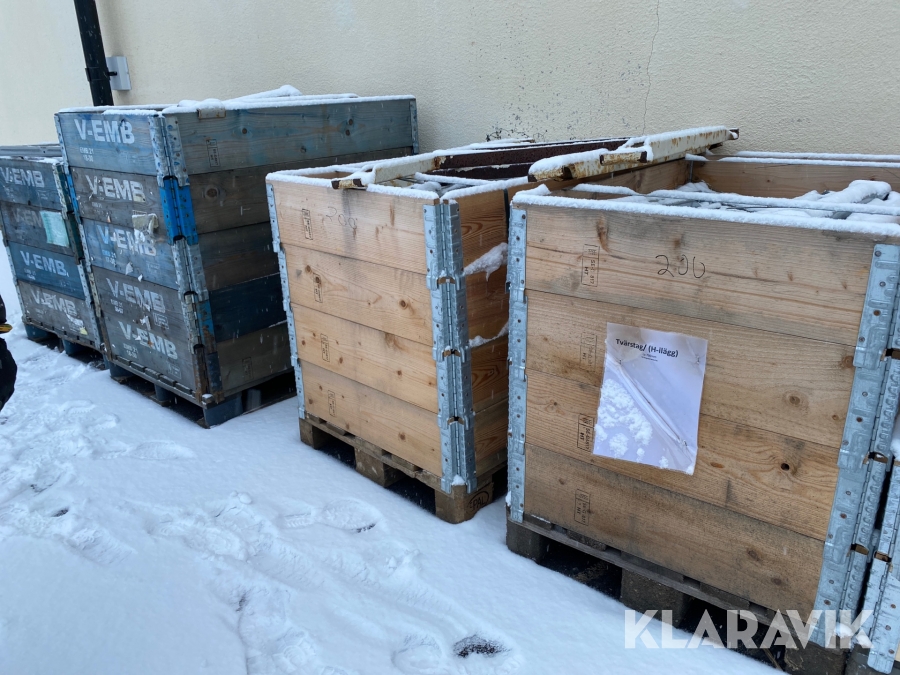 Lagerinredning halvpall ställage Constructor Rack 83