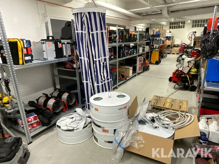 Temporär dusch Body shower Mobile 3st samt extra delar