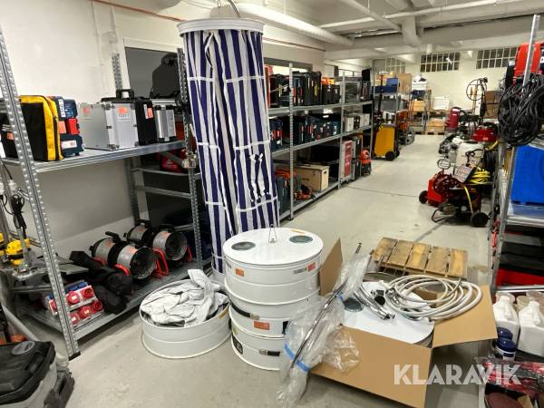 Temporär dusch Body shower Mobile 3st samt extra delar