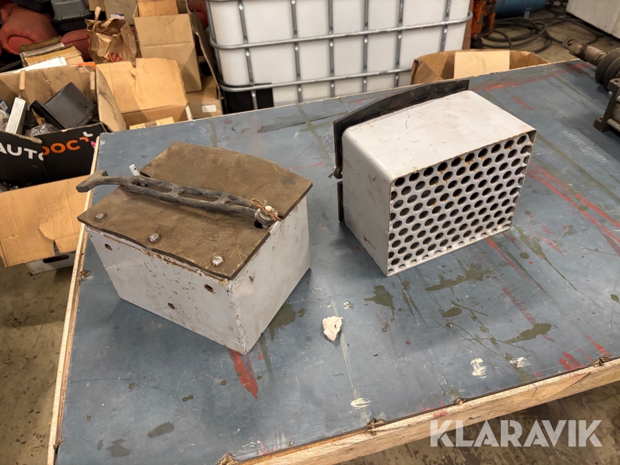 Förvaringslåda till timmersläp 2 st