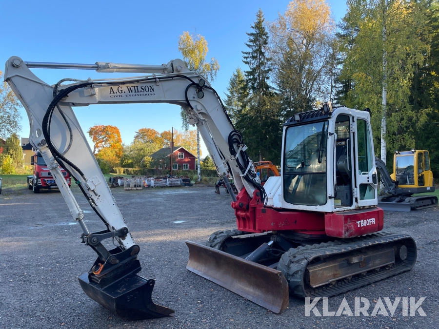Bandgrävare Takeuchi TB80FR