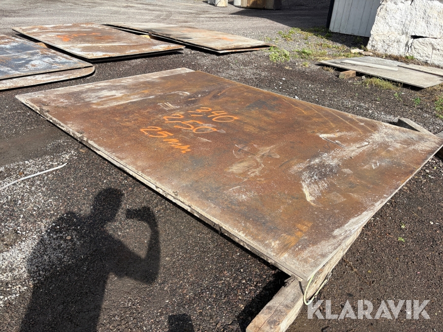 Körplåtar 2 st 3.40x2.50