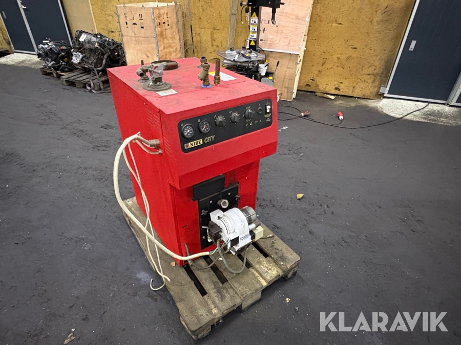 Ved-/oljepanna Nibe City 13kW