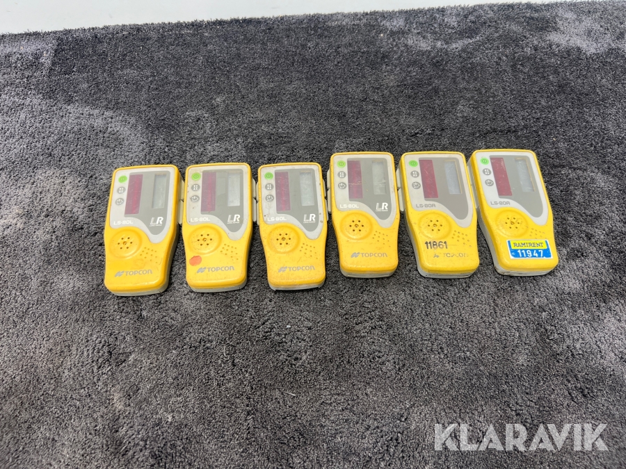 Defekta lasermottagare Topcon Ls 80a, Ls80l
