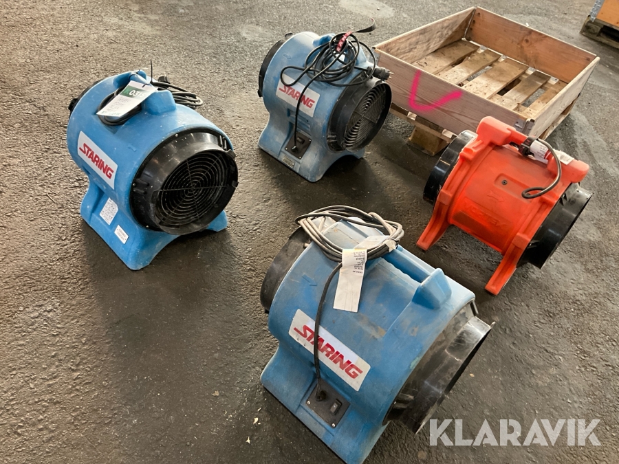 Evakueringsfläkt Heylo, Americ 4st