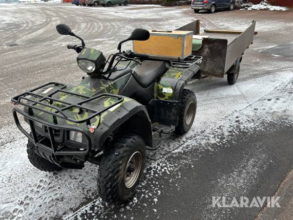 ATV Loncon LS2 med kärra