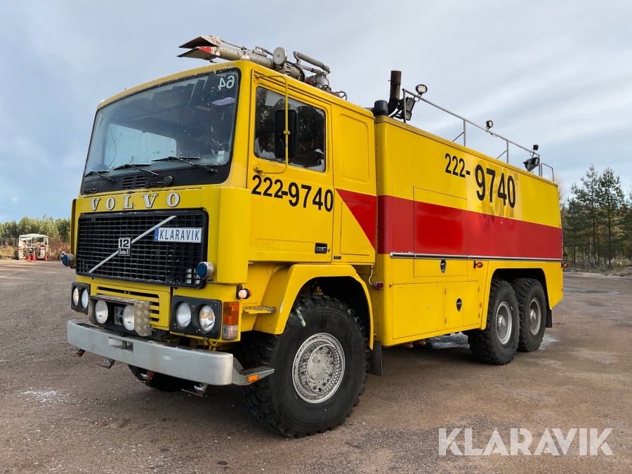 Brandbil Volvo 12 Turbo 6