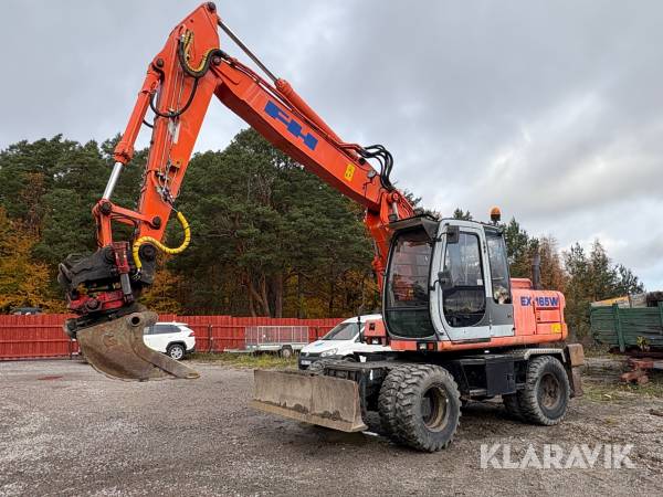Grävmaskin Fiat- Hitachi EX 165W