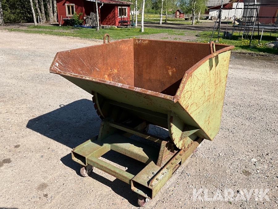 Containervagn på hjul Munck Industri AB