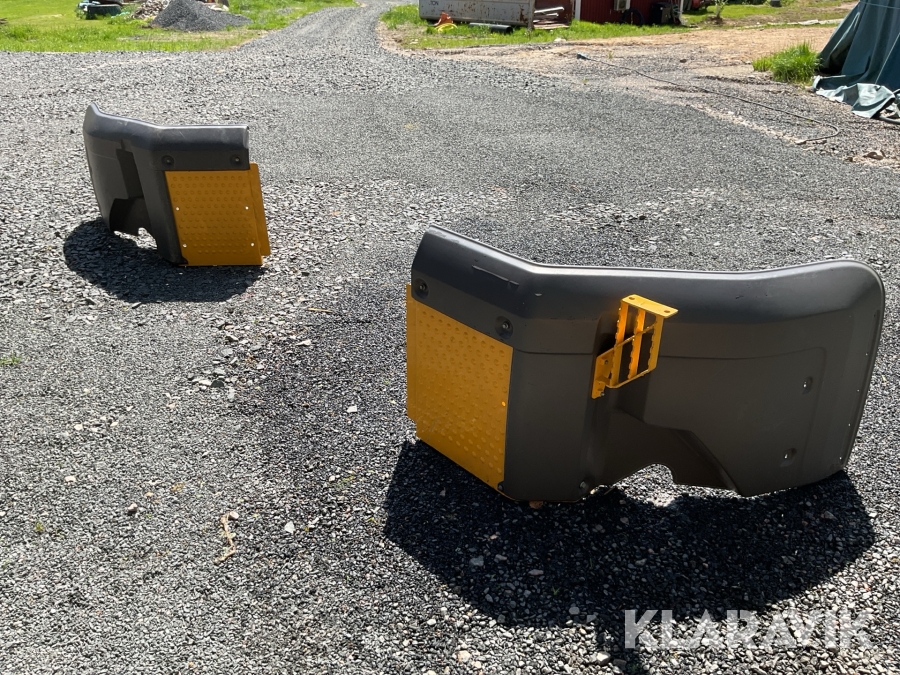 Skärmar bak Volvo hjullastare L,H G