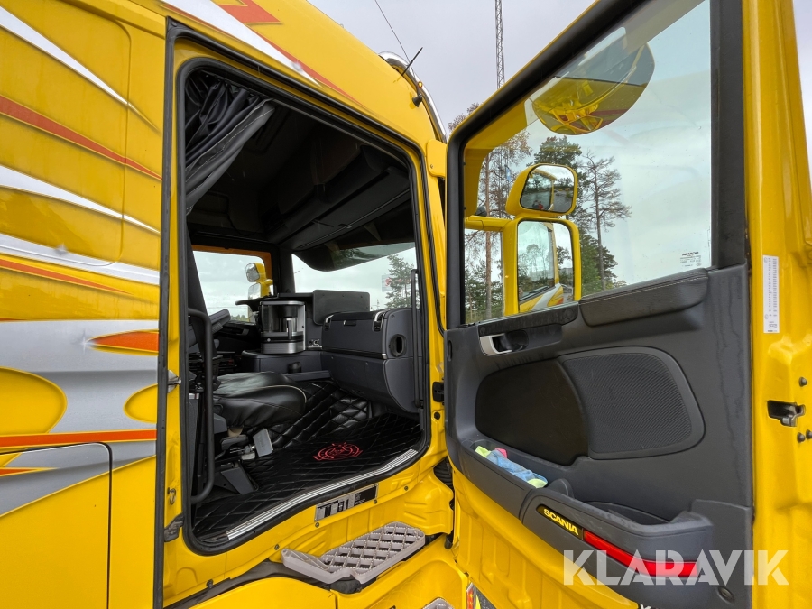 Kranväxlare Scania G450 8x4*4 3,9 ED120 med tillbehör