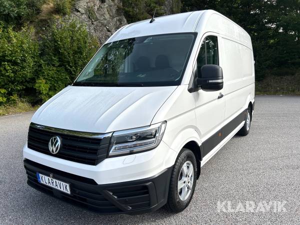 Skåpbil Volkswagen Crafter med bakgavellyft