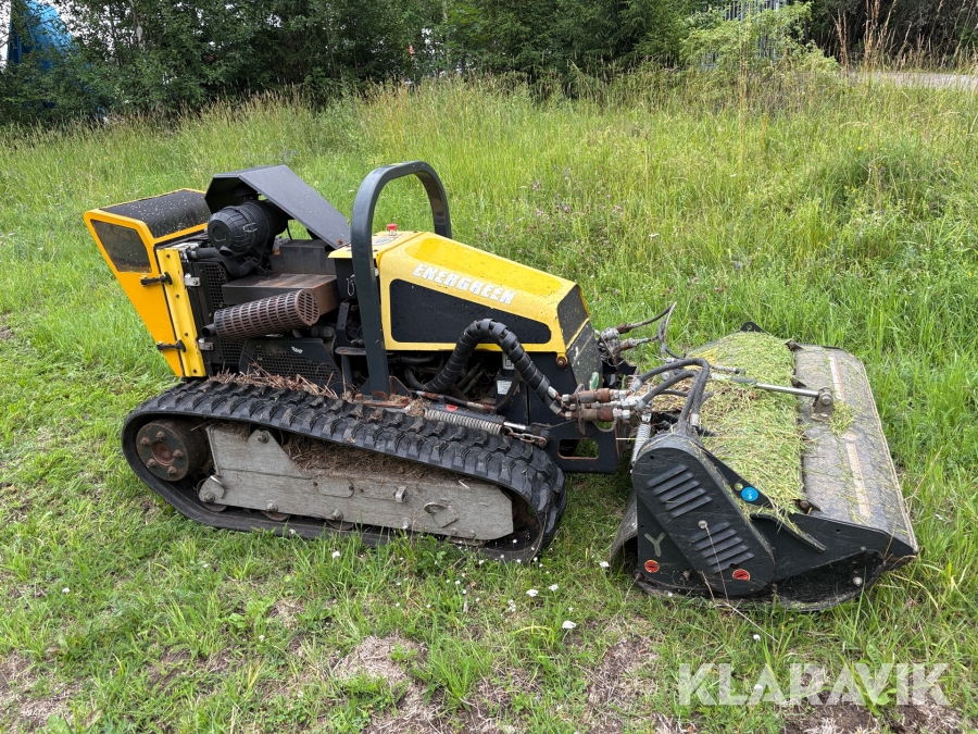 Släntklippare / redskapsbärare Evergreen Robogreen Fjärrstyrd