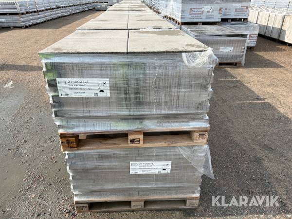 Betongplattor Benders Villa slät fasad 10 pall