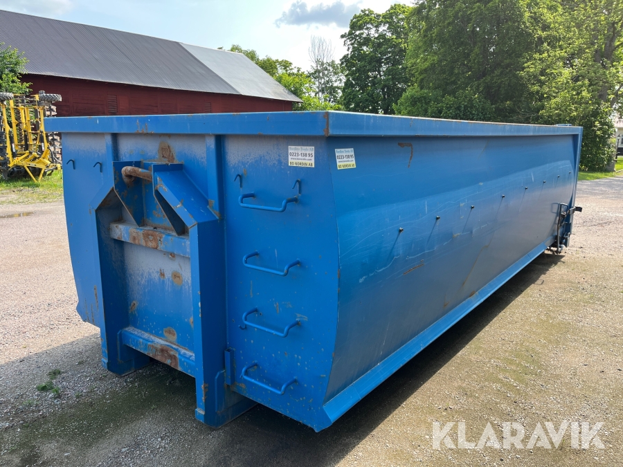 Lastväxlarcontainer Schaktflak Nordins Svets