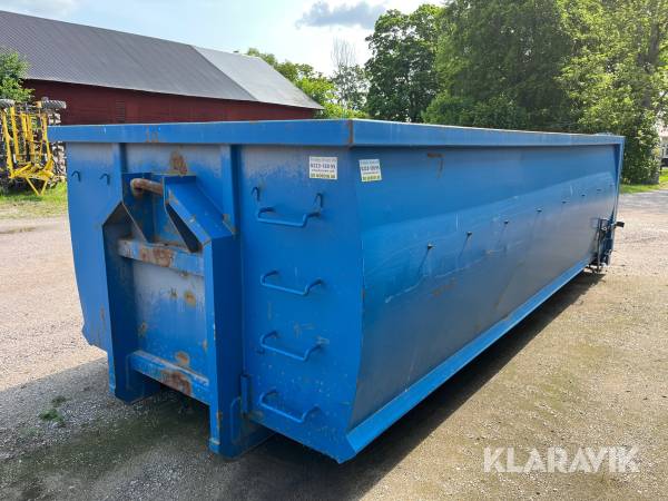 Lastväxlarcontainer Schaktflak Nordins Svets
