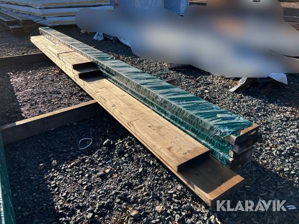 Limträbalk 56x225mm 6m och 60x270mm 5.6m