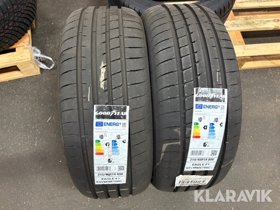 Bildäck Goodyear 215/45R18 - 2st