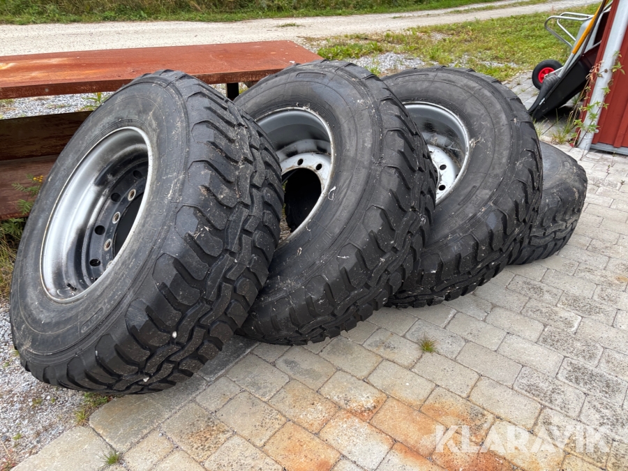 Entreprenaddäck 15 R22.5 Bandenmarkt 4st