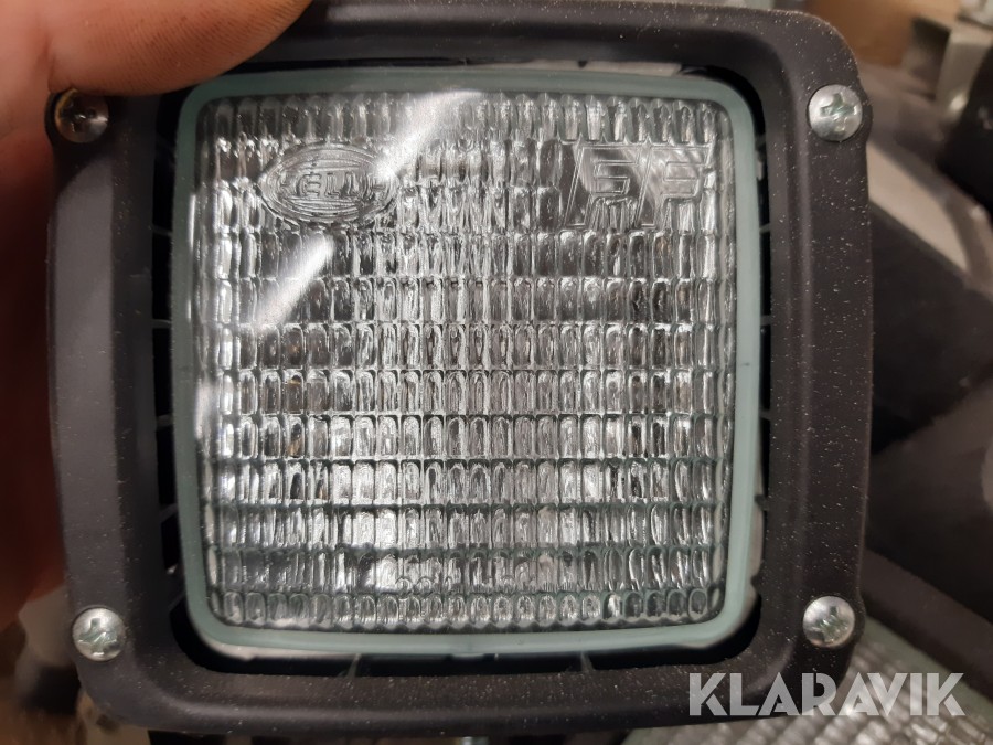 Arbetsbelysning diverse Hella halogen ca 15 st