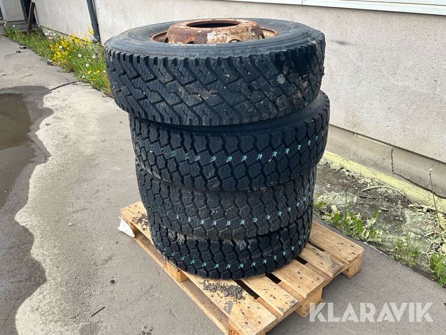 Lastbilshjul 285/70R19,5 4st 