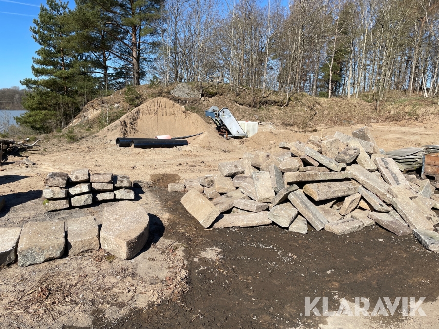 Kantsten / trappsteg sten granit