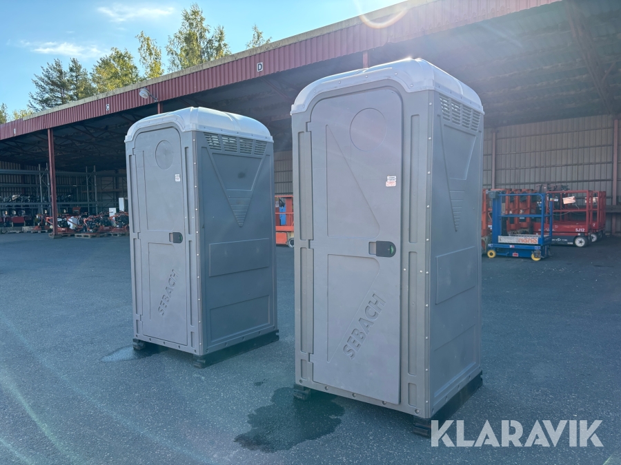 Toalett 2st Sebach B-M oisolerad