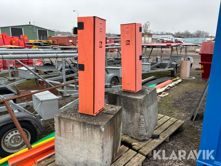 Betongplintar till bom Came 2 st