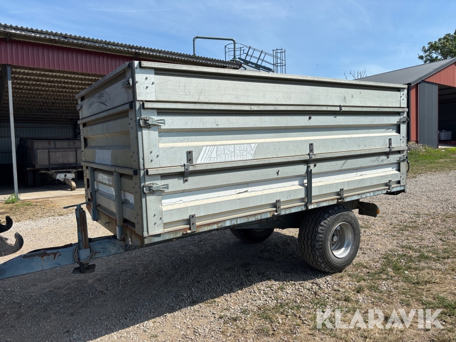 Vagn Gisebo 6 ton med tipp