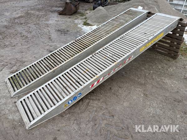 Aluminiumramper Metalmec M185/35S 2st