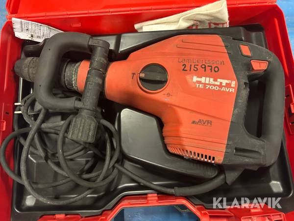 Mejsel och bilningshammare Hilti TE 700 AVR