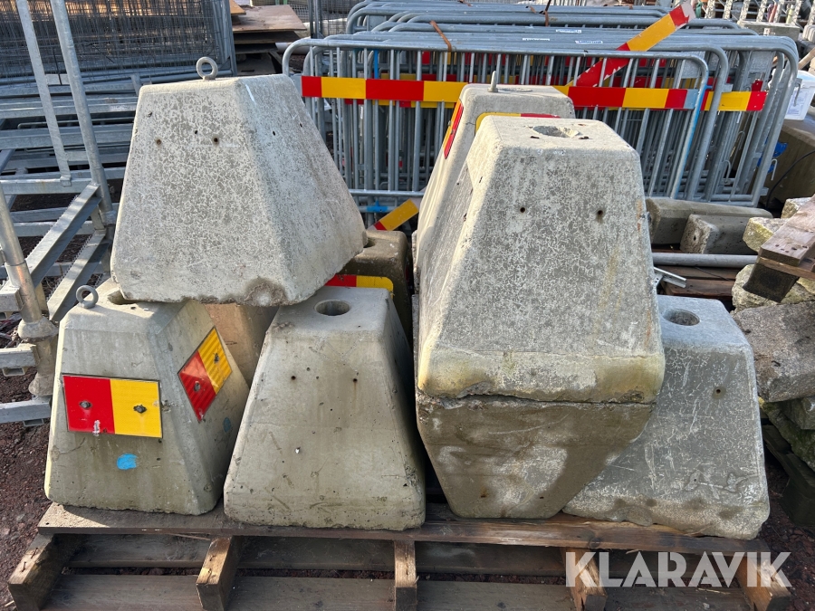 Betongfundament 10 st