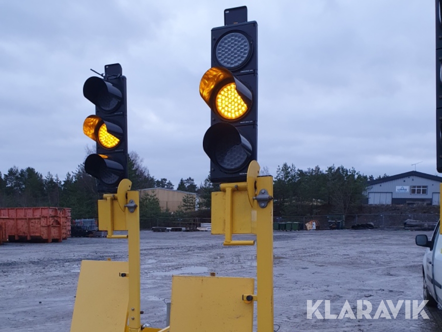 Trafikljus på vagn Led Berlex 2 st