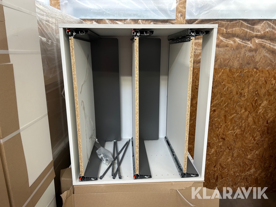 Bänkskåp Marbodal Vit 4 st