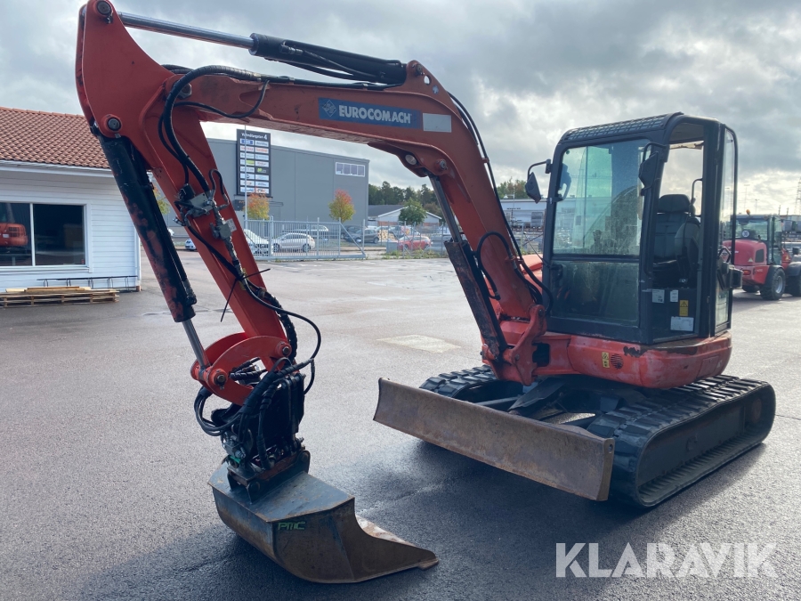 Grävmaskin Eurocomach ES500ZT med redskap