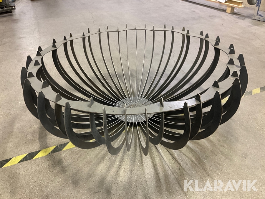 Corten blomma   för trädgård