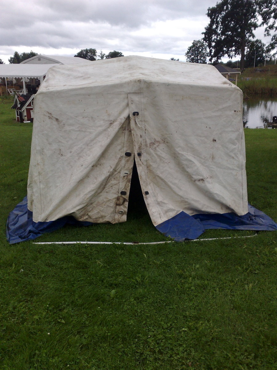 Arbetstält / Kabelskarvningstält