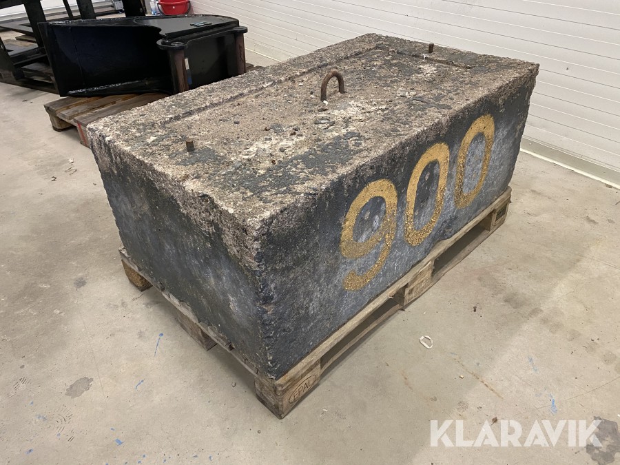 Betongvikt 900 kg