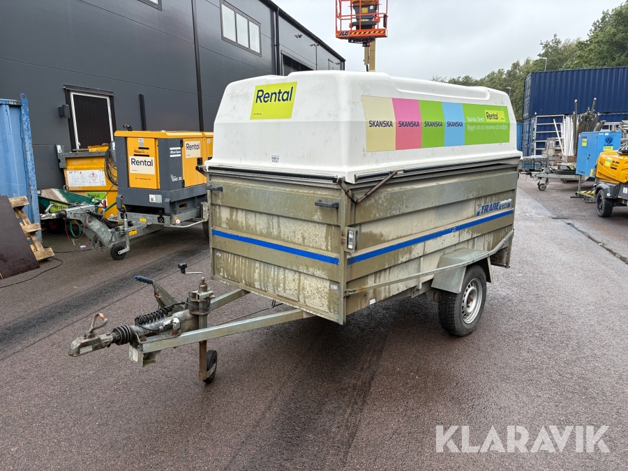 Personbilssläp / Kåpsläp Tgab LV1000