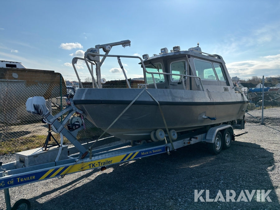 Båt Sensorita Twister 650 MSH med släp