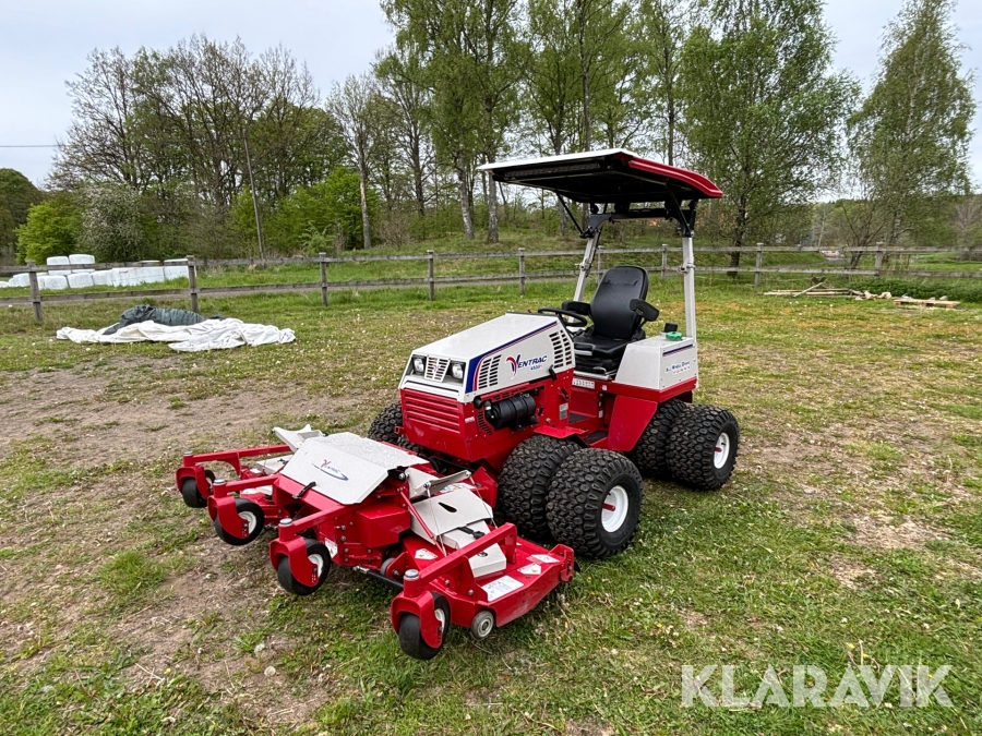 Redskapsbärare Ventrac 4500Y med 10st redskap