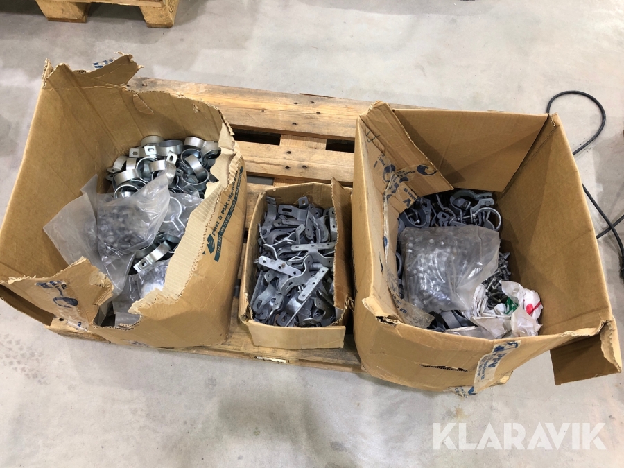 Stolpfästen för skyltar Parti