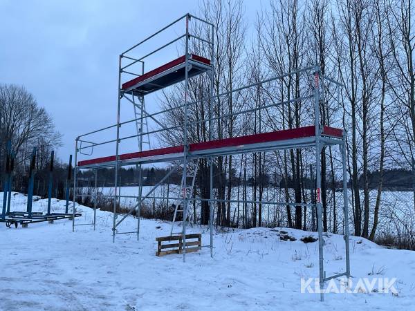 Byggställning 9x4 med gaveltopp (ny)