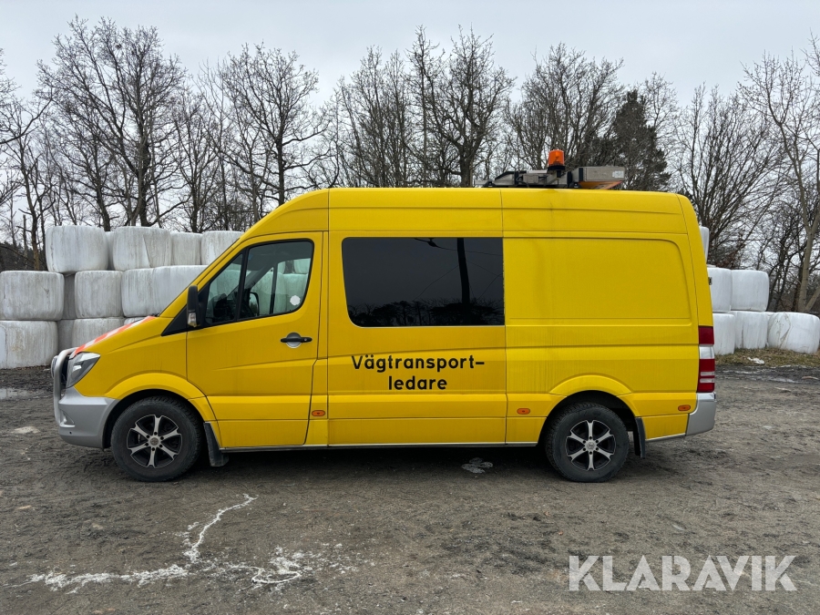 Vägtransportledarbil Mercedes-Benz Sprinter 319 BlueTec 7 - Tronic