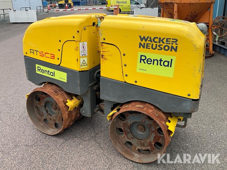 Tvåvalsvält Wacker Neuson RTLX-SC3 fjärrstyrd