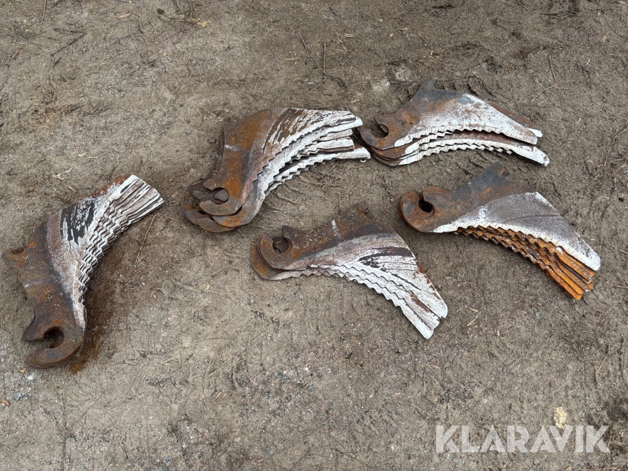 Knivar till rundbalspress Claas 36st