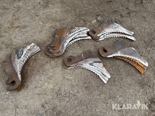 Knivar till rundbalspress Claas 36st