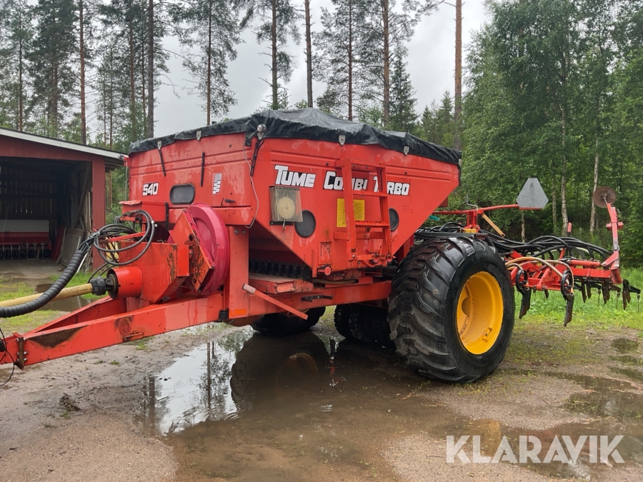 Såmaskin Tume Combi turbo 540